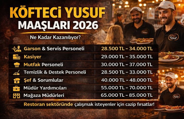 Köfteci Yusuf Maaşları 2026 Ne Kadar?